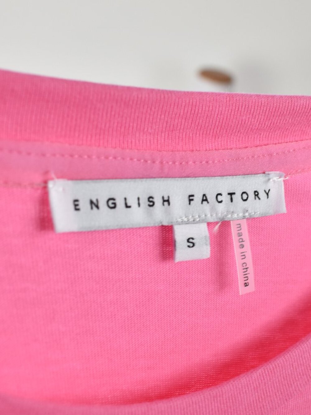 English Factory Knit Ruffled Mini Dress - S - Picture 9 of 9